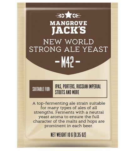 Mangrove Jack''s M42 New World Strong Ale 新世界烈性艾爾啤酒酵母