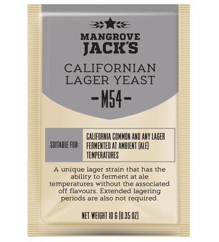Mangrove Jack''s M54 Californian Lager 美國加州拉格啤酒酵母