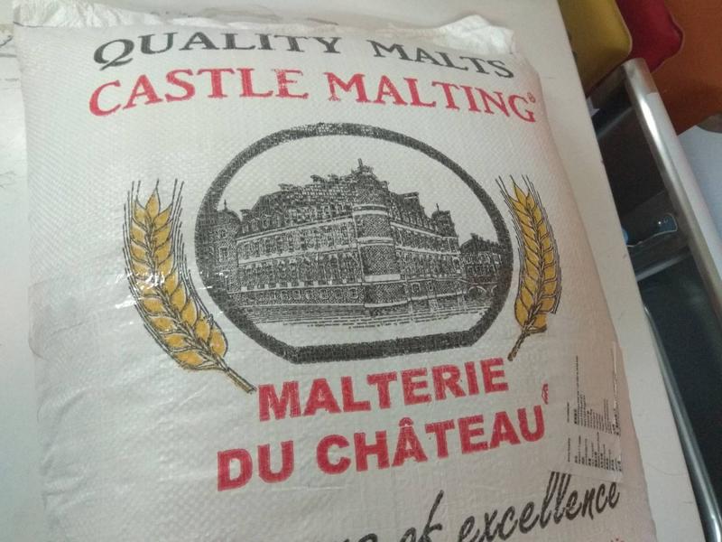 比利時城堡淡色麥芽 25KG 原包 Castle Malting Pale ale malt 啤酒王自釀啤酒原料器材教學