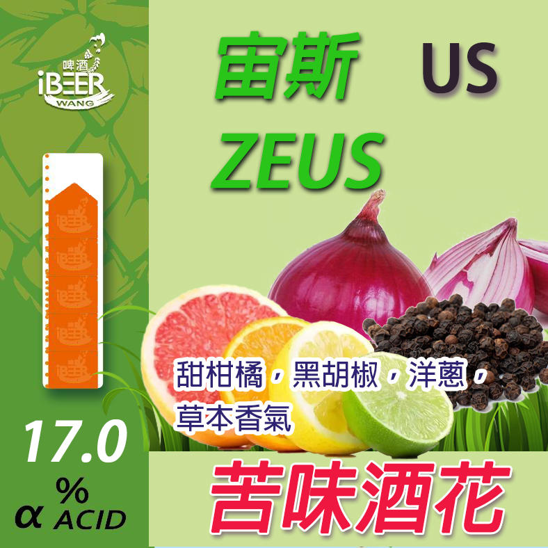 啤酒花 ZEUS 宙斯啤酒花 苦味啤酒花 Hop 精釀啤酒 啤酒王1oz 啤酒王自釀啤酒原料器材