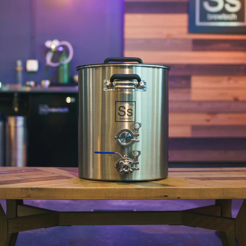 新品到 Ss TC Brew Kettle 10加侖 煮鍋 Ss Brewtech 自釀啤酒原料器材，啤酒王
