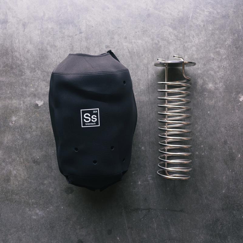 Ss釀酒科技台灣總代理啤酒王 FTSs 冷卻套件Chilling Only for 10加侖Brite Tank