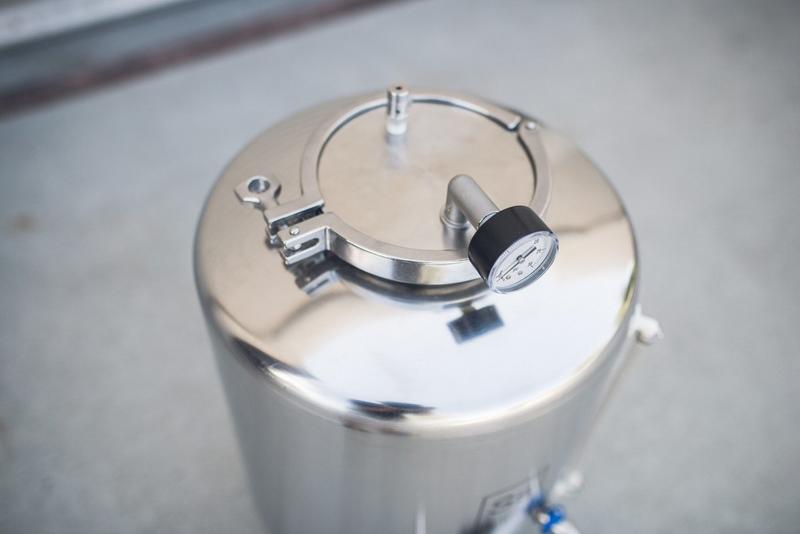 Ss釀酒科技台灣總代理啤酒王 304不鏽鋼發酵桶專業款Ss Brite Tank-10加侖