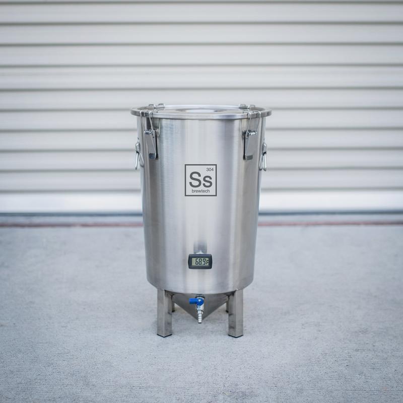 Ss釀酒科技台灣總代理啤酒王 304不鏽鋼發酵桶入門大師款BrewBucketBrewmasterEdition 7加侖