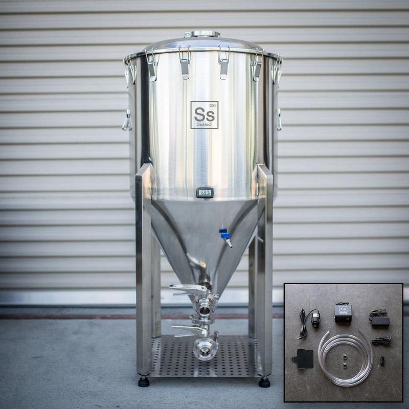 Ss釀酒科技台灣總代理啤酒王304不鏽鋼發酵桶經典款ChronicalBrewmasterEditon壹桶+FTSs