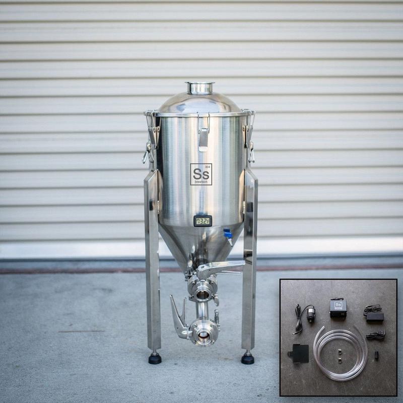 Ss釀酒科技台灣總代理啤酒王 304不鏽鋼發酵桶經典款ChronicalBrewmasterEditon7加侖+FTSs