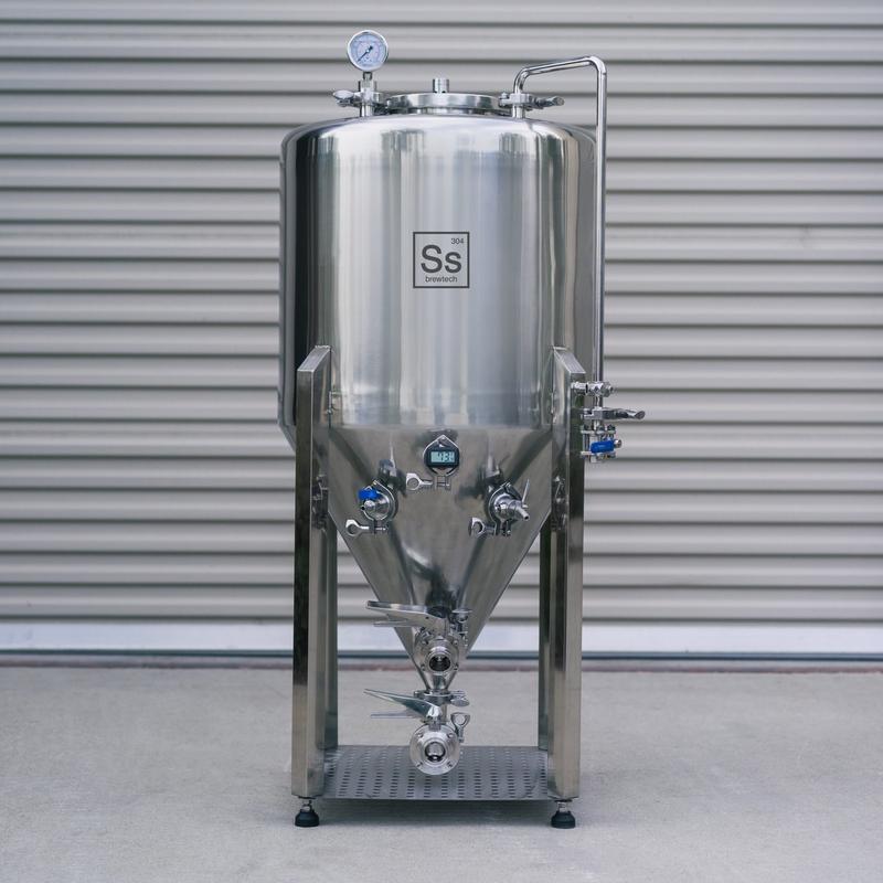 Ss釀酒科技台灣總代理啤酒王 304不鏽鋼發酵桶進階款UNITANK-壹桶bbl