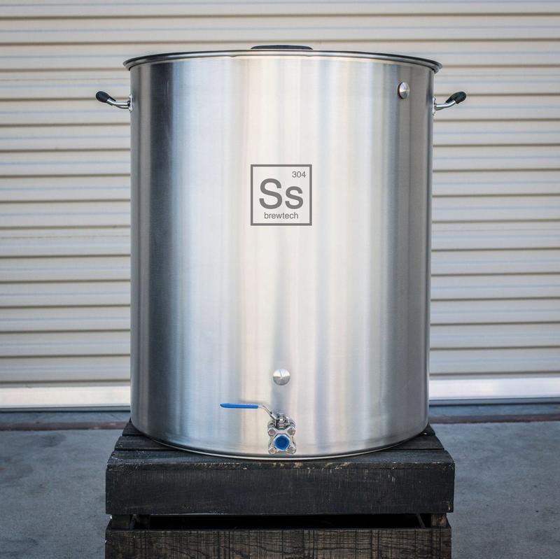 Ss釀酒科技台灣總代理啤酒王 304不鏽鋼糖化桶基本款 Brew Kettle 50加侖