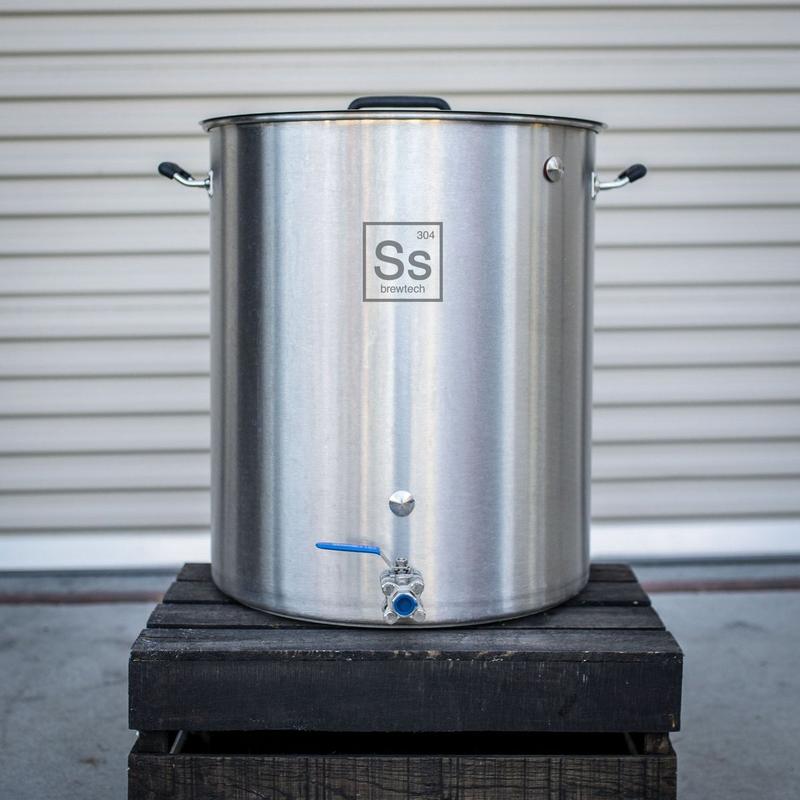 Ss釀酒科技台灣總代理啤酒王 304不鏽鋼糖化桶基本款 Brew Kettle 30加侖