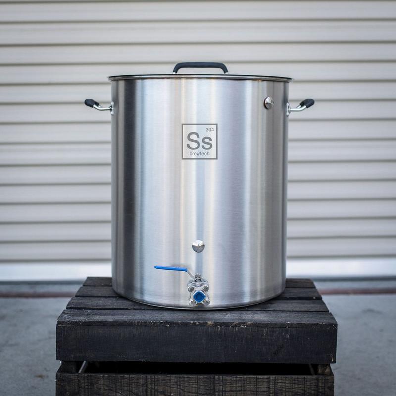 Ss釀酒科技台灣總代理啤酒王 304不鏽鋼糖化桶基本款 Brew Kettle 20加侖