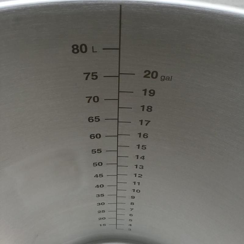 Ss釀酒科技台灣總代理啤酒王 304不鏽鋼糖化桶基本款 Brew Kettle 20加侖