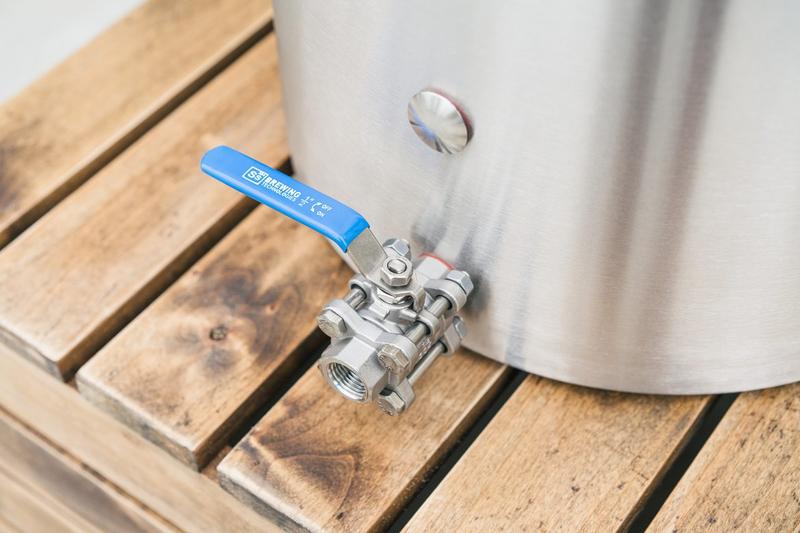 Ss釀酒科技台灣總代理啤酒王 304不鏽鋼糖化桶基本款 Brew Kettle 15加侖