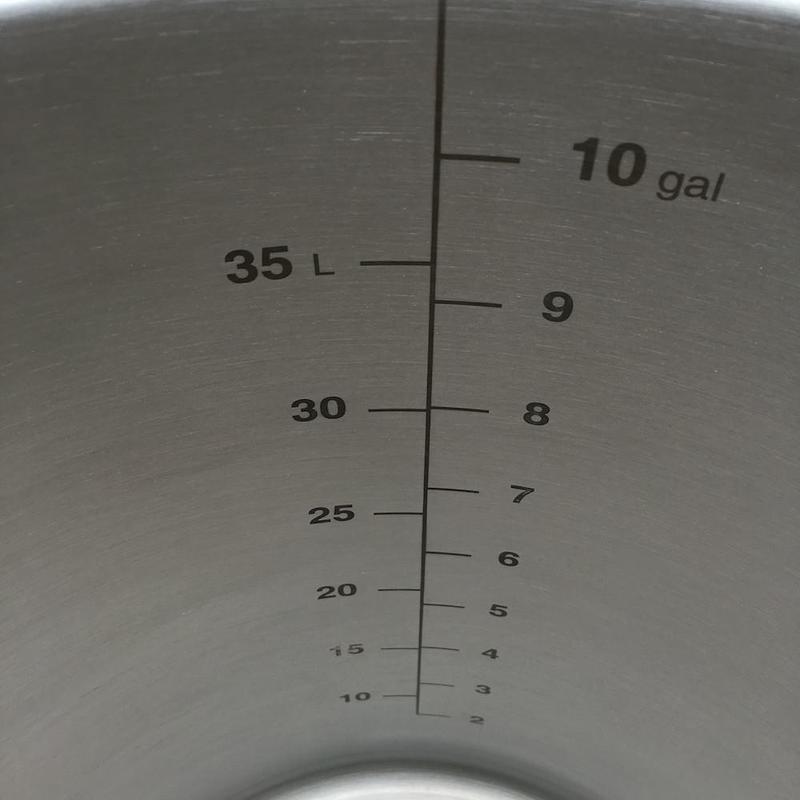 Ss釀酒科技台灣總代理啤酒王 304不鏽鋼糖化桶基本款 Brew Kettle 10加侖