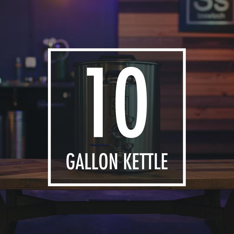 Ss釀酒科技台灣總代理啤酒王家釀系列-304不鏽鋼糖化桶電力款 eKettle-10加侖