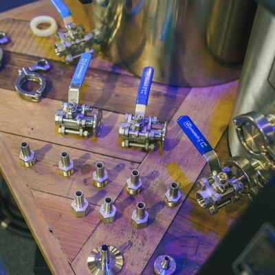 Ss釀酒科技台灣總代理啤酒王電子溫度控制釀造系統組合eBrewing5加侖套件搭配7加侖Chronical BME發酵桶