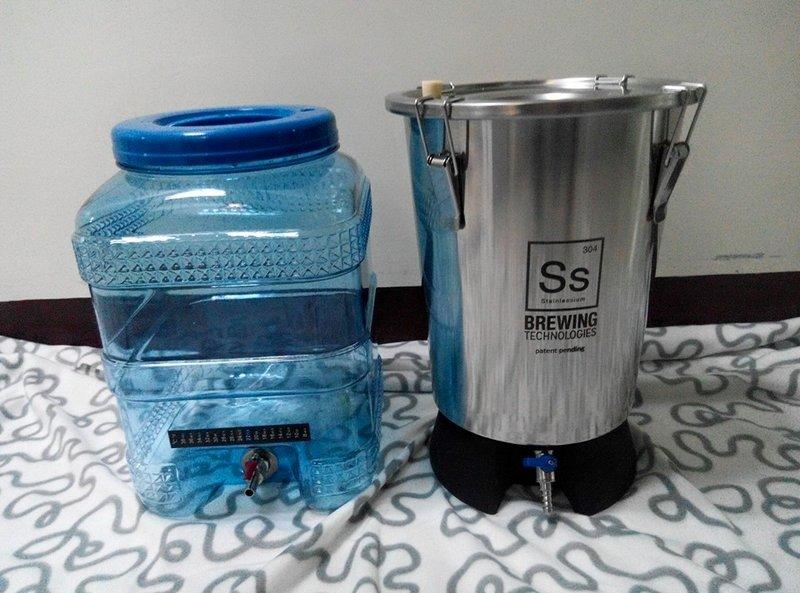 自釀啤酒原料器材設備教學,Ss brew Bucket Mini 小型發酵桶,啤酒王