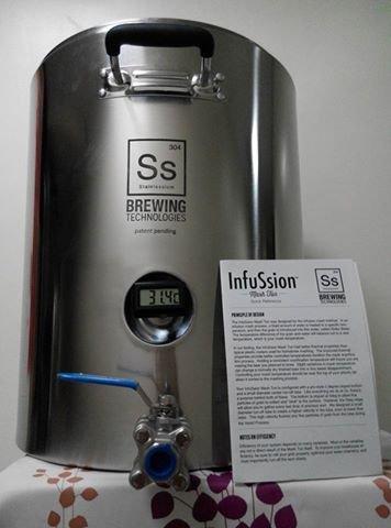 自釀啤酒原料器材 Ss brew infusion mash tun 10gal 糖化過濾桶